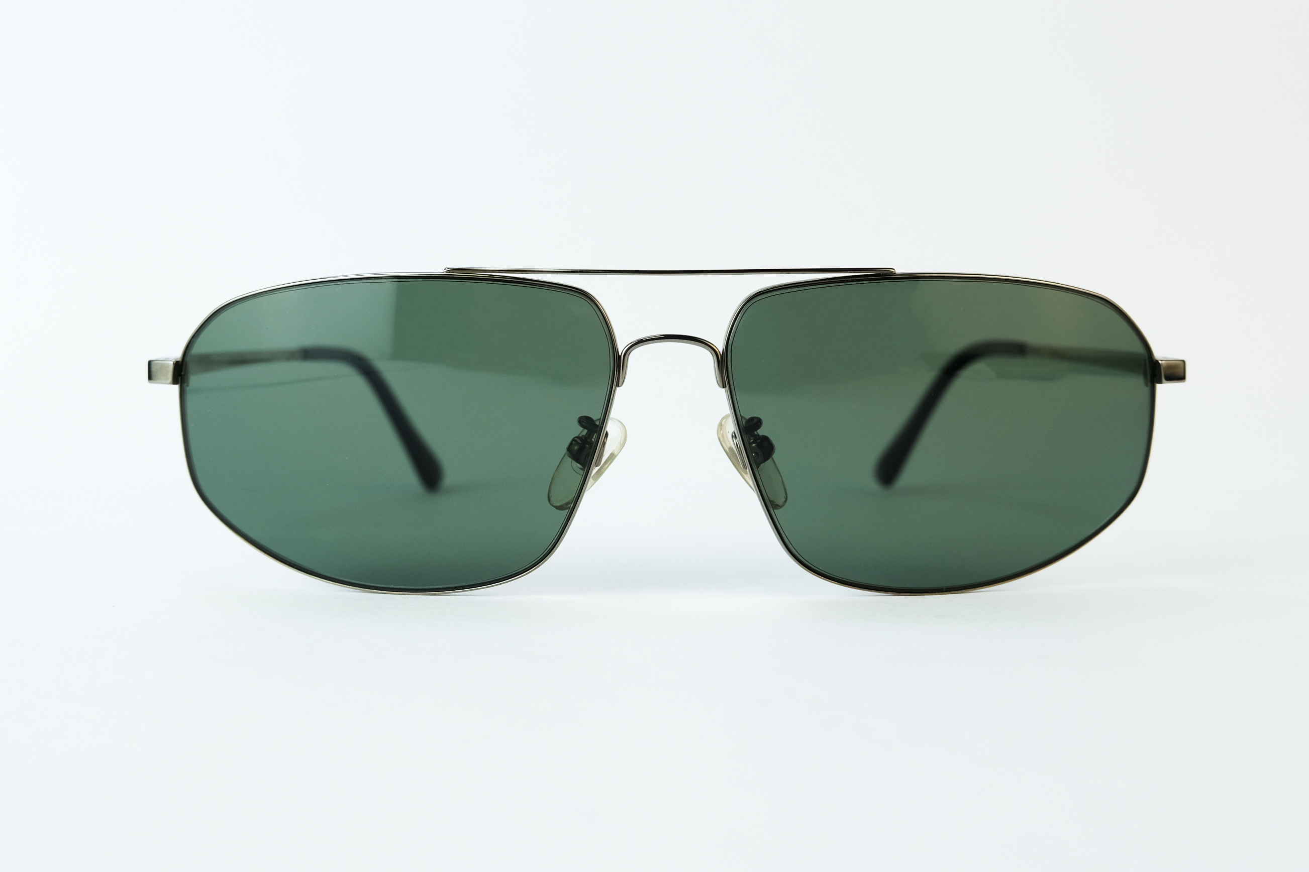 Gun gray Metal Sunglasses