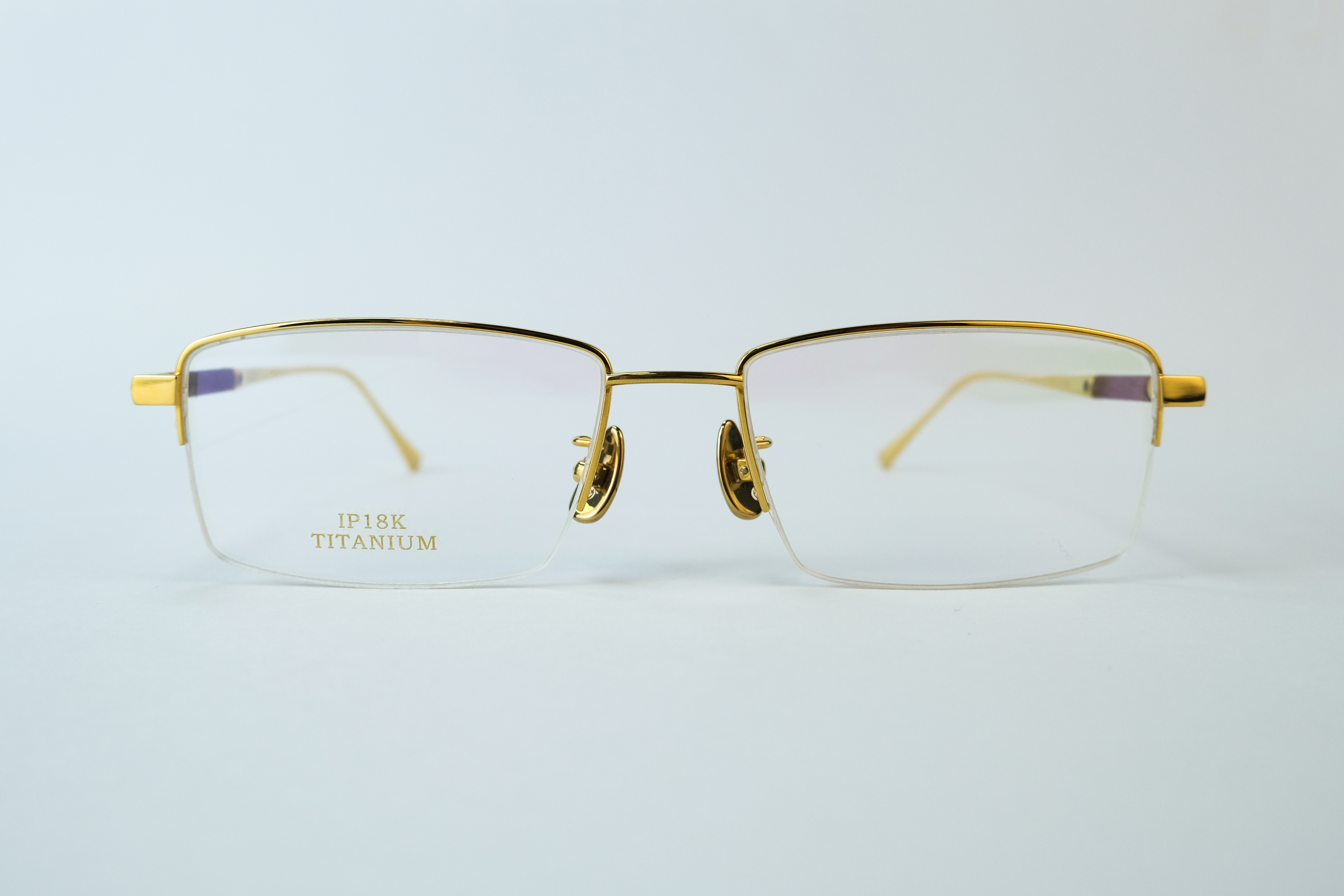 Gold wire frame engraved Optical Glasses